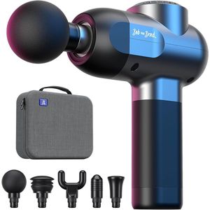 Diepweefsel Massagepistool met 5 Snelheden en 5 Koppen - Spiermassager voor Pijnverlichting en Herstel