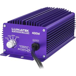 Lumatek 400 Watt HPS Dimbare Elektronische Ballast - Kweeklamp - 23 cm x 11,5 cm x 8.1 cm