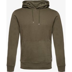 Produkt heren hoodie army - Groen - Maat XL