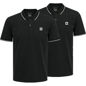 Only & Sons Heren poloshirt 2 pack Onsefletcher