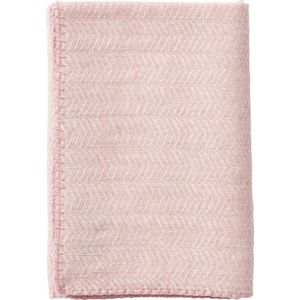 Klippan wiegdeken cashmere & merino wol Tippy roze- 65x90cm