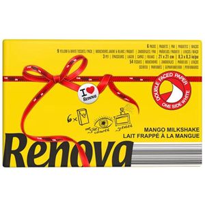 Mango Pocket Tissues - 6 Packs Geel