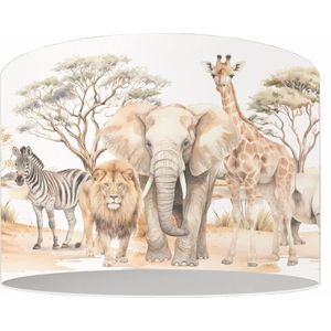 Designed4Kids - Kinderhanglampen -jungle lamp - safari lamp - hanglamp kinderkamer-lamp babykamer-kinderhanglamp-babylamp- safari dieren- jungle