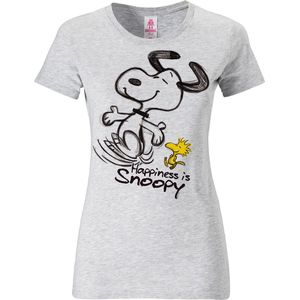 Logoshirt T-Shirt Snoopy & Woodstock Happiness