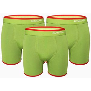 Bamboo Boxershort Slim fit Groen BAMLUGA S
