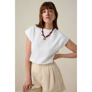 Sissy-Boy - Mouwloze Top - Wit - Oversized Fit