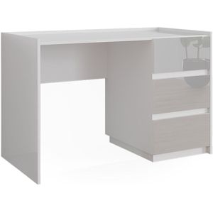 Vicco Marla Toilettafel – 120 cm met 3 lades Wit Hoogglans met 3 lades