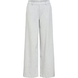 Object - Objlisa Wide Pant Tall - Broeken - Lichtgrijs