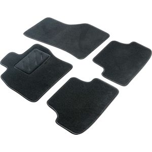 Walser Naaldvilt Velours voetmatten geschikt voor BMW 5 (F10), BMW 5 Touring (F11) Facelift 2013 - 02/2017, Heckantrieb