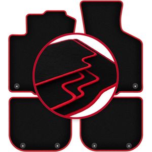 CARLUX-RED automatten voor: Audi A3 8L hatchback (1996-2001)
