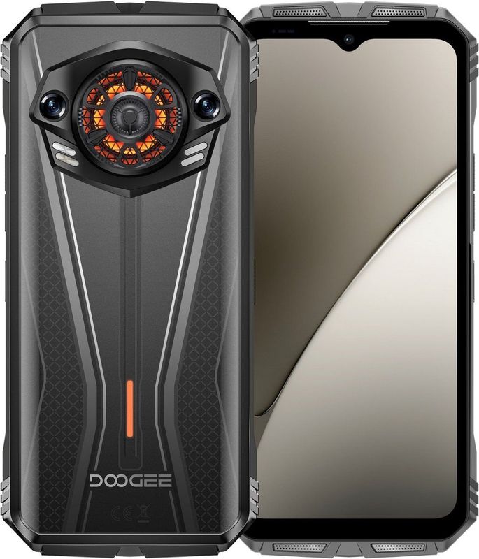 Doogee - S Punk Pro - Smartphone - Zwart - 8GB RAM - 512GB Opslag