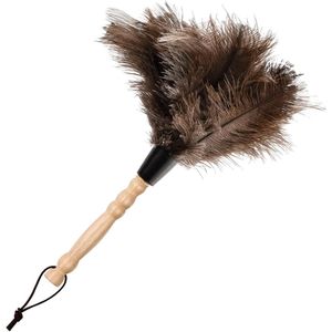 Plumeau voor stof - 32 cm - houten handvat
