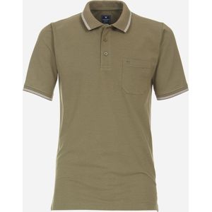 Redmond regular fit heren polo - pique - groen - Maat: XL