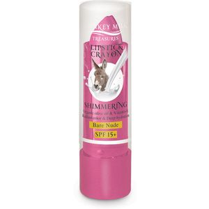 Pharmaid Donkey Milk Lip Balm Shimmering Bare Nude Pink | Zachte Glans, Natuurlijk Roze & Intensieve Verzorging met SPF 15+