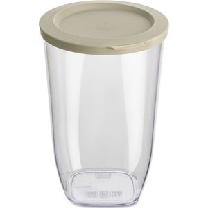 Voorraadpot, Rond, 1.5 L, Zand Beige - Koziols-sConnect