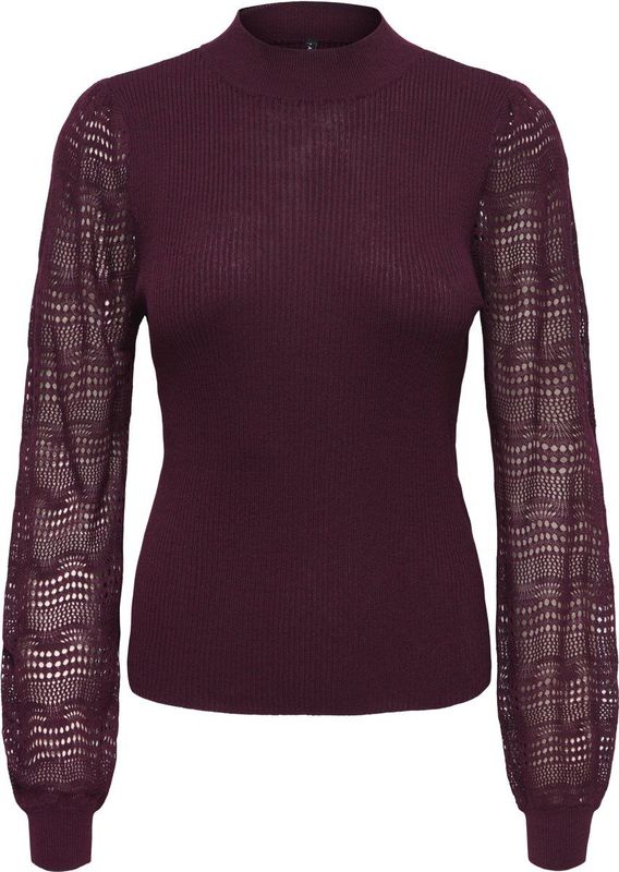 ONLY - ONLANNELINA LS HIGHNECK KNT - Damestrui - Winetasting - Knitwear