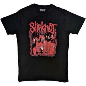 Slipknot - Band Frame Heren T-shirt - S - Zwart