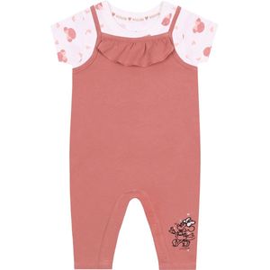 Roze babyset met franje - Minnie Mouse DISNEY / 68