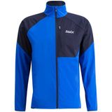 Swix - Focus Wind Jas - Blauw - 3-laags Softshell