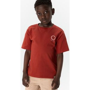 Sissy-Boy - Donkerrood oversized T-shirt met artwork