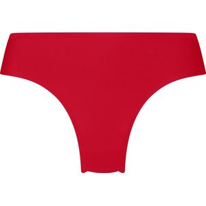 Hunkemöller Dames Lingerie Invisible brazilian Lace Back - Rood - maat XS