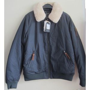 Moscow Padded Bomberjack - Dark Emerald - Maat XS