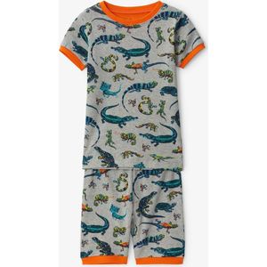 Hatley Pyjama ss Reptiles maat 104
