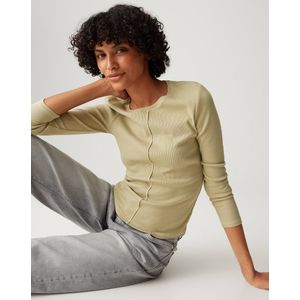 OPUS - Sadalie - Shirt met Lange Mouwen - Riblook