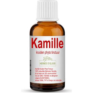 Herbes D'elixir Kamille Tinctuur - 100 ml - 1 stuk - Ondersteunt de weerstand