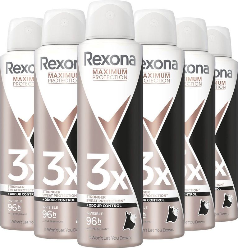 Rexona - Maximum Protection - Anti-Transpirant Spray - Onzichtbaar - 150ml