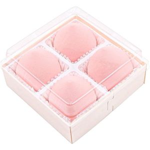 Green Glow - Roze Make-up Sponzen Set voor Foundation, Crèmes en Poeders, 4 stuks