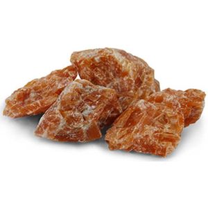 Calciet Orchidee - Ruwe Brokjes - Oranje - 250 Gram