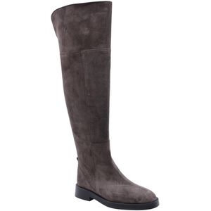 blingqueen Dames overknee plateaublokhak laarzen punk boots, Zwarte lak, 39 EU blingqueen Dames overknee plateaublokhak laarzen punk boots, Zwarte lak, 39 EU