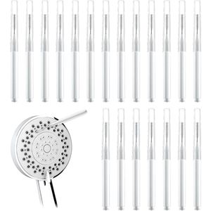 Douchekop-reinigingsborstelsets - 20 stuks - kleine gatenreiniger - multifunctionele voegendouchekopborstels - interdentale picks - huishoudelijke benodigdheden voor drinkbekers