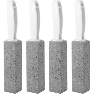 Natuurlijke Puimsteen voor WC - Eelt & Voetverzorging - Hypoallergene Puimsteen WC - Toilet - Oven Schoonmaak - Eeltverwijderaar - Voetenbad - 4 Stuks