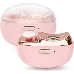 Automatische elektrische nagelknipper met verstelbare snelheden en LED-verlichting