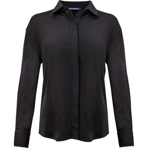 Cutter & Buck Hedley Stretch Shirt Dames 352413 - Zwart - 38/M