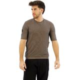 santini stone delta beige technisch t shirt