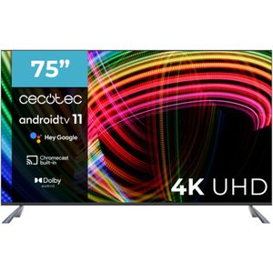 Smart TV Cecotec A3 series ALU30075 75"" 4K Ultra HD HDR10 Dolby Vision
