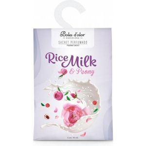 Boles d' Olor Geurzakje Rice Milk & Peony 4 stuks