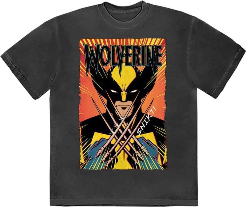 Marvel - The X-Men - Wolverine Claws - Heren T-shirt - Zwart