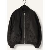 Nik & Nik Dias Padded Bomber Jassen Jongens - Winterjas - Zwart - Maat 128