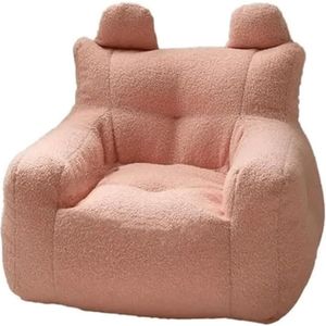 Kinderfauteuil Zitzak Poef Beer Teddy Roze