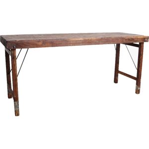 Raw Materials - Inklapbare tafel - Gerecycled hout - 173 cm