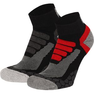 Xtreme - Lage Wandelsokken - Multi Black - 2-pack