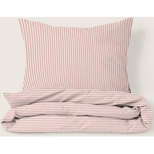 Petite Amélie - Dekbedovertrekset - Off White en Roze - 120 x 150 cm