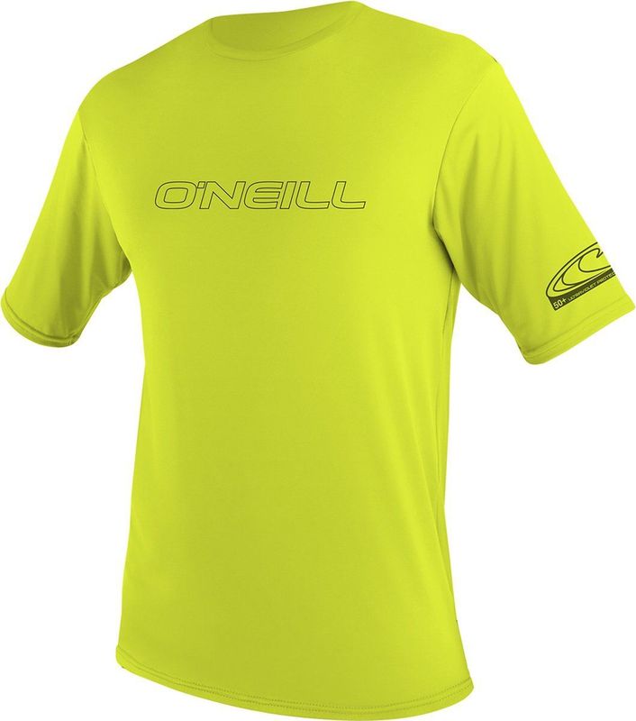 O'Neill - Basic Skins - UV-Shirt - Limekleurig - UV-werend - Slim Fit