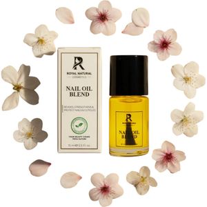 RNCosmetics - Nagelolie 15 ml - Nail Blend Olie – Natuurlijke Olie voor Nagels & Nagelriemen – Versterkt, Herstelt & Voedt Broze Nagels – Met Arganolie, Jojobaolie & Vitamine E – Voor Gezonde, Glanzende Nagels