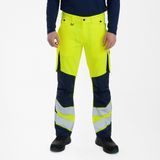 Engel Safety Light - Werkbroek - Hi-vis Yellow / Blue Ink - 2545-319