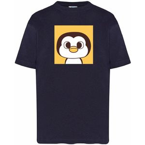 Kids - T-Shirts - Pinguin 1-Blauw-80